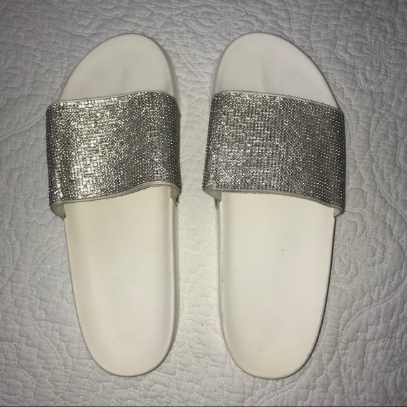 Shoes - Rhinestone Slides